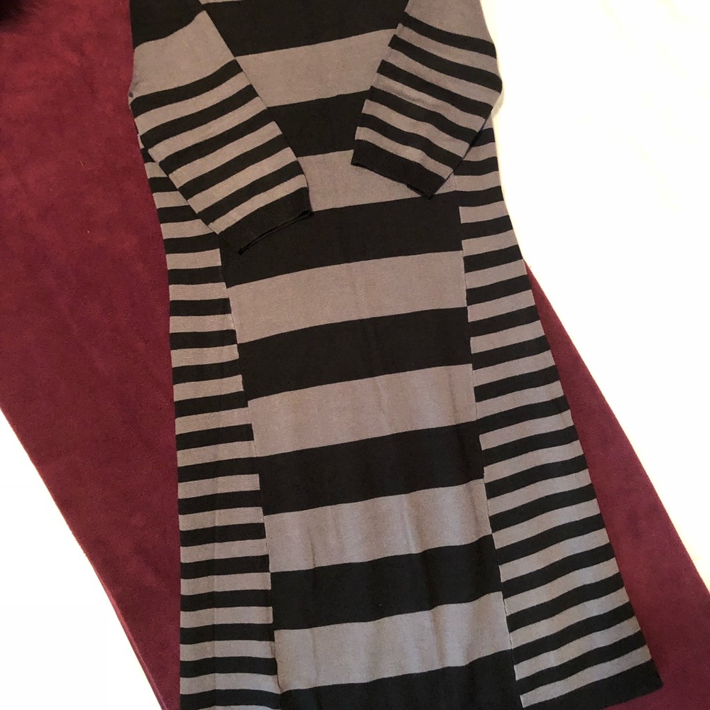 Sweater dress.